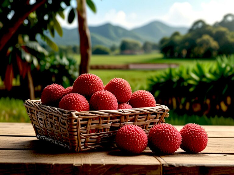 basket-raspberries-with-mountain-view-background